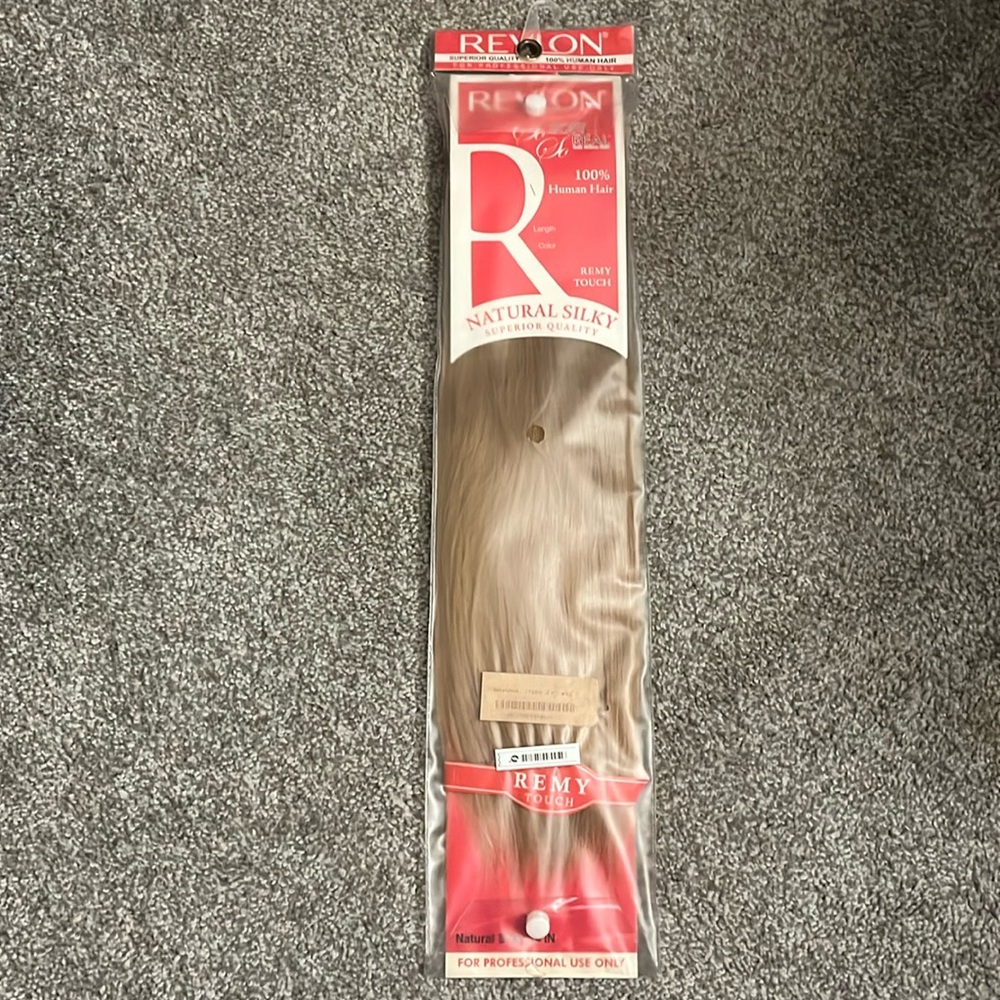 Natural Silky 14” Real Hair Extensions